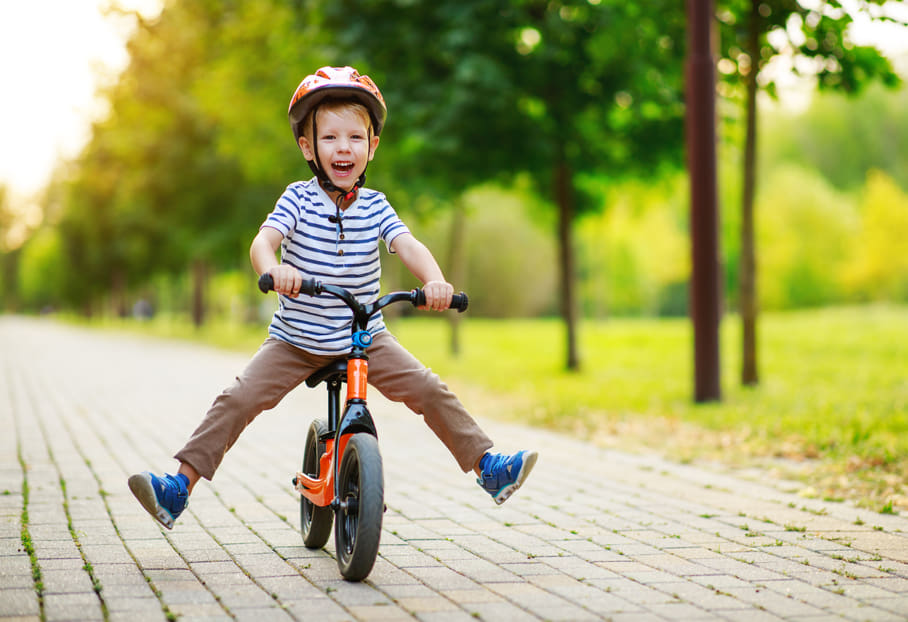 bicicletas para niños por centímetros
