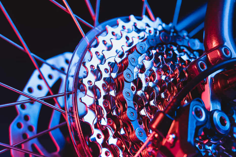 mantenimiento de la transmision de bicicleta