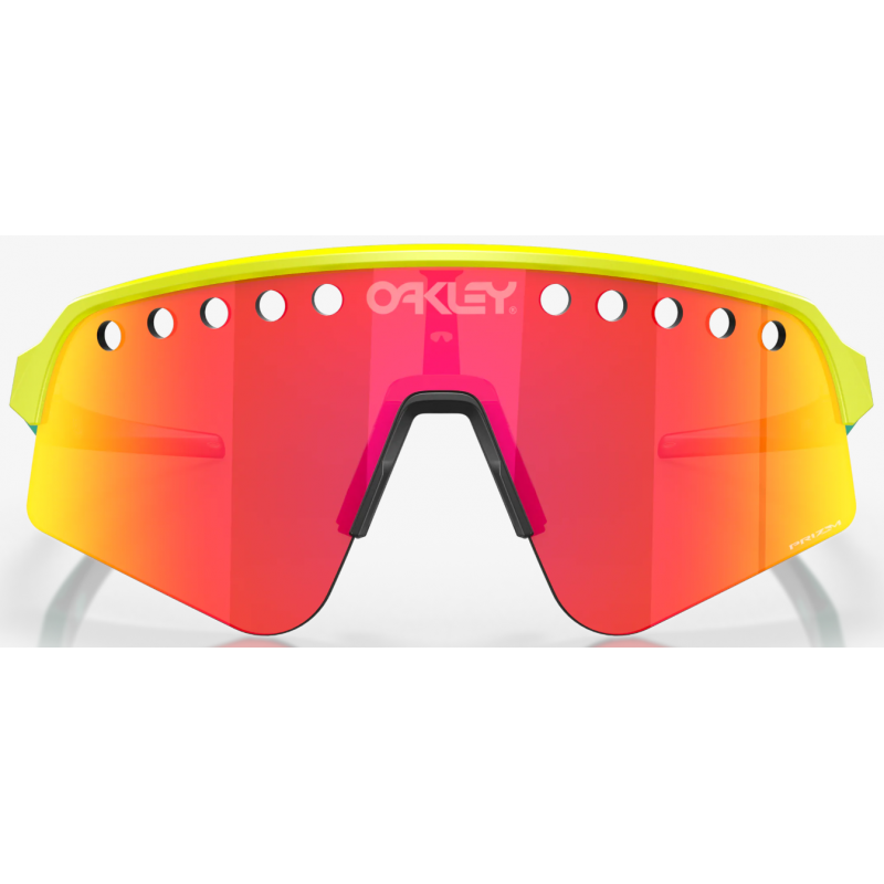 Oakley Sutro Lite Sweep Tennis Ball Yellow Lente Prizm Ruby 