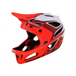 Troy Lee Designs Stage MIPS Vermelho/Branco - Envio em 24h - Melhores Preços