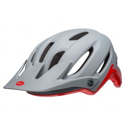 Capacete Bell 4Forty Cinza/Vermelho - Envio em 24h - Melhores Preços