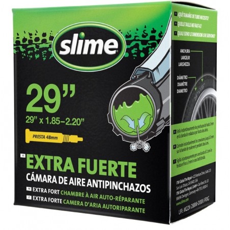 Cámara Antipinchazos Slime 29 - Ciclos Cabello Medida Rueda 29 Uso MTB  Tipos de Válvula Válvula Fina