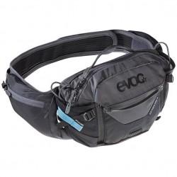 Evoc Bolsa de Hidratação Hip Pack Pro 3 + 1,5L Preta/Cinza - Envio em 24h