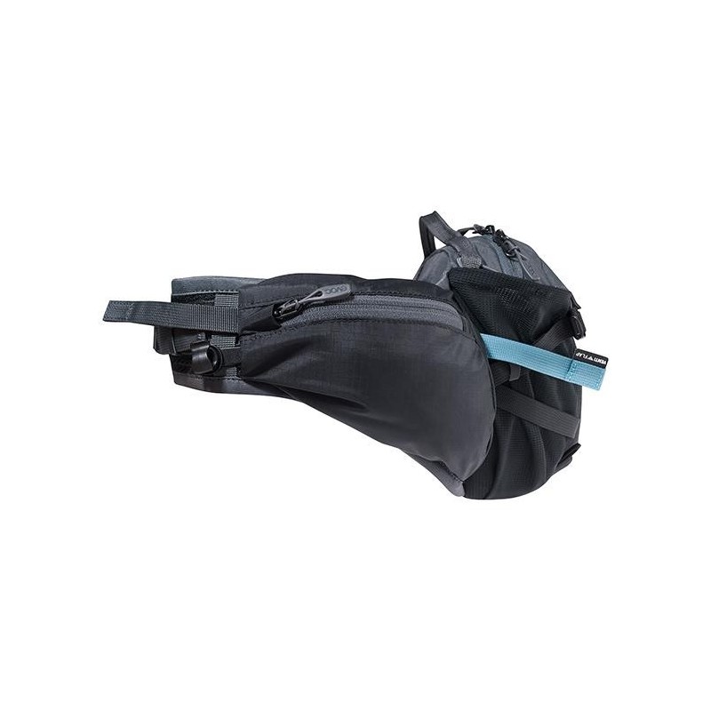 Evoc Bolsa de Hidratação Hip Pack Pro 3 + 1,5L Preta/Cinza - Envio em 24h