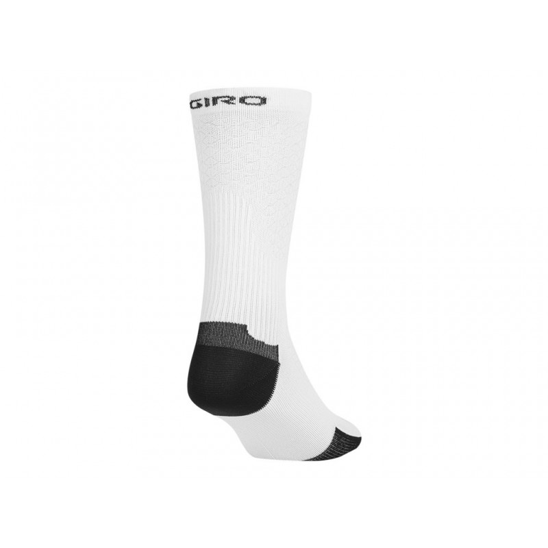 Giro Hrc Equipe Meias brancas/pretas - envio 24h - melhores preços