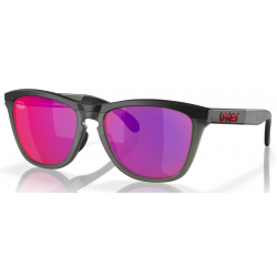 Oakley Frogskins Gama Maverick Vinales Matte Black/Matte Grey Smoke Lente Prizm Road