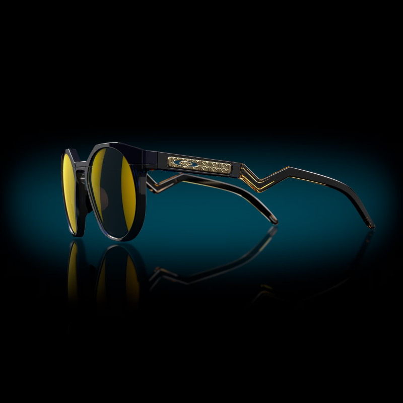 Oakley Hstn Kylian Mbappé Lente Azul Marinho/Transparente Prizm 24k Pol