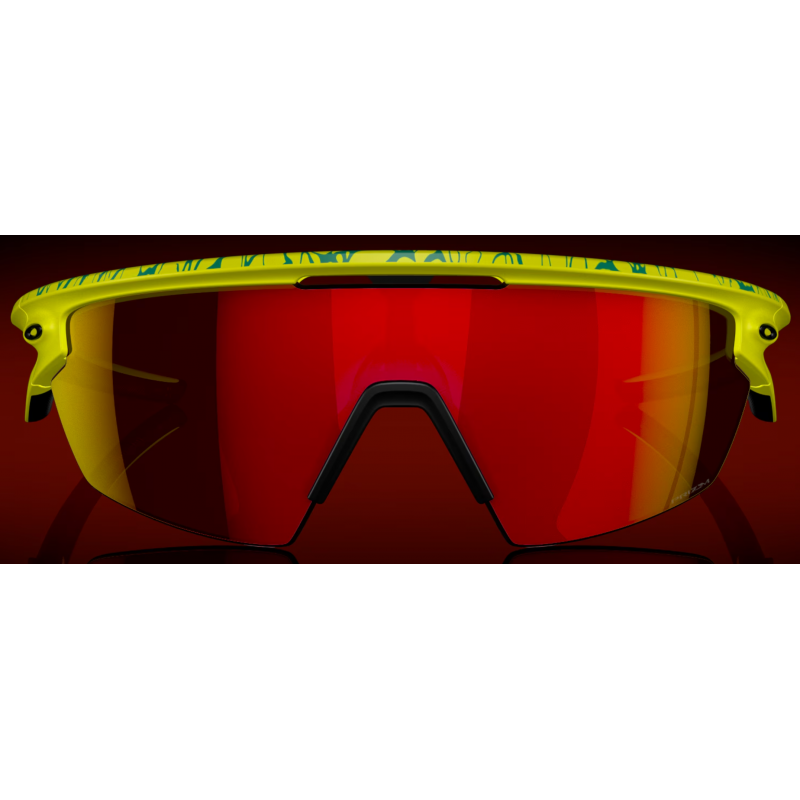 Oakley Ténis de Matte Bola Amarelo/Celeste Neuron Lente Prizm Ruby 940314