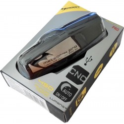 MOON LUZ DELANTERA USB METEOR-X AUTO PRO 450/700 LÚMENES