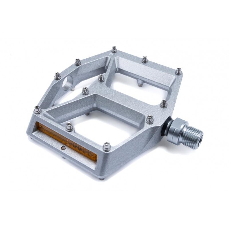 ACID Flat A20 Plata Pedales MTB de Aluminio - envío 24h