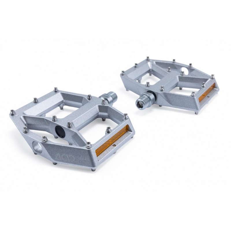 ACID Flat A20 Plata Pedales MTB de Aluminio - envío 24h