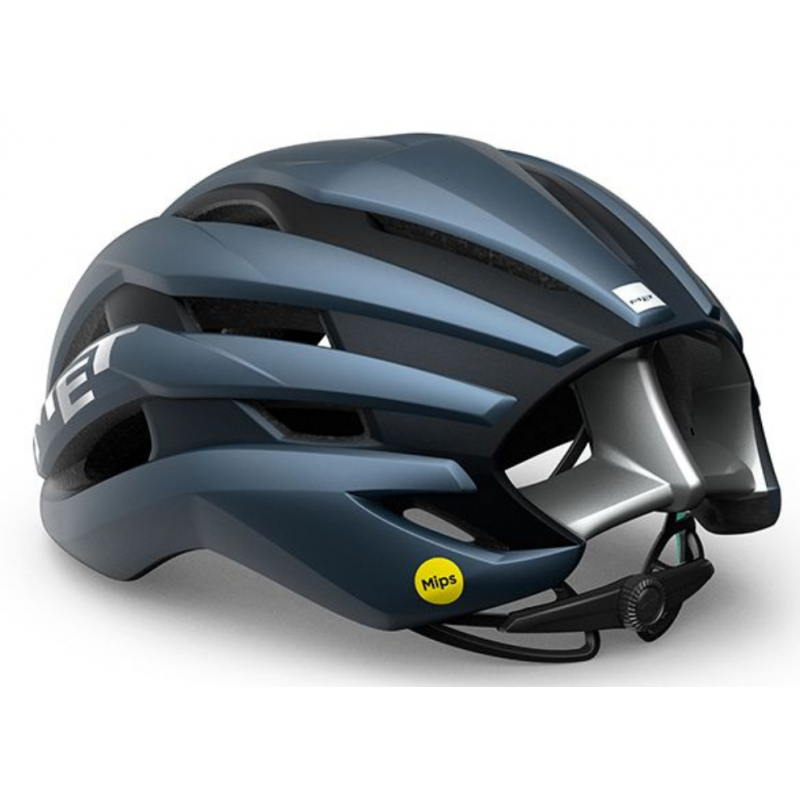 Met Trenta Mips Azul Marinho/Prata Fosco - Envio em 24h