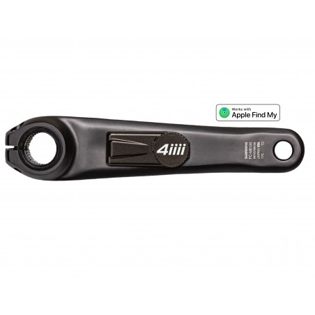 4iiii Precision 3+ Shimano XT M8100 Biela izquierda con potenciómetro