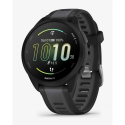 Garmin Forerunner 165 preto Δ Smartwatch com GPS e tela AMOLED