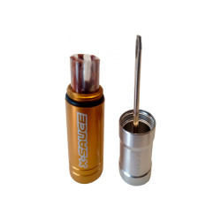 X-Sauce Mechas para pneus 1.5 mm preto/dourado - envio 24h