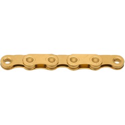 Kmc X Flat Tin Gold Waxed de 12/13 velocidades cadena - envío 24h