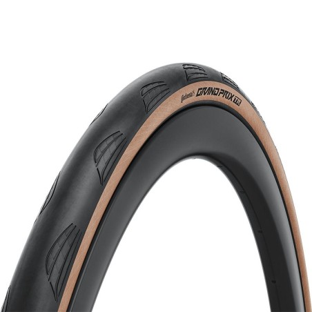 Continental Grand Prix TR Tubeless Ready plegable negro/marrón