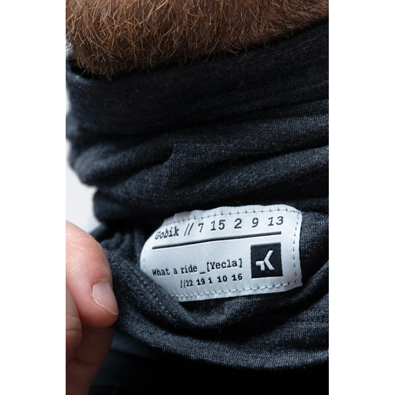 Gobik Moonbah Solid Graphite unisex bandana - envío 24h