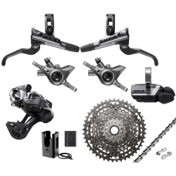 Shimano XTR Di2 M9200 34T 10/51 grupo completo sin bielas - Grupo MTB