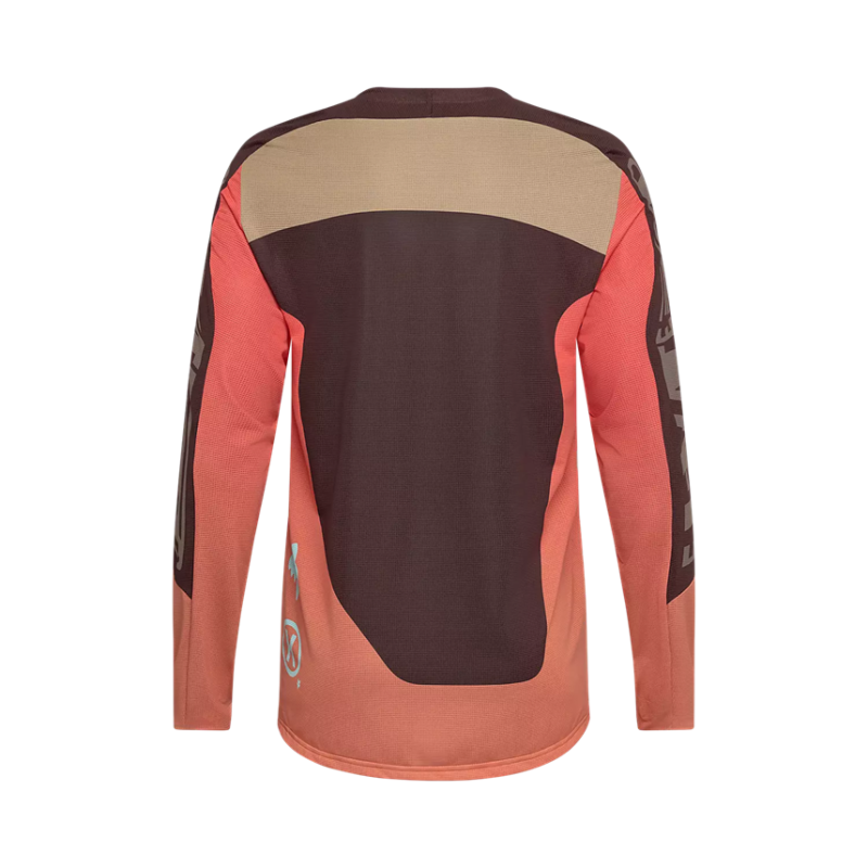 Fox Flexair Elevated Marron Cacao Camiseta De Manga Larga