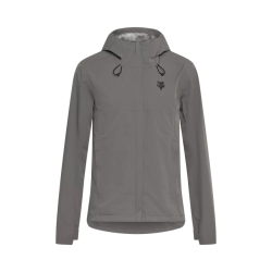 Fox Ranger 2.5L Gris – Chaqueta Impermeable MTB Ligera y Transpirable