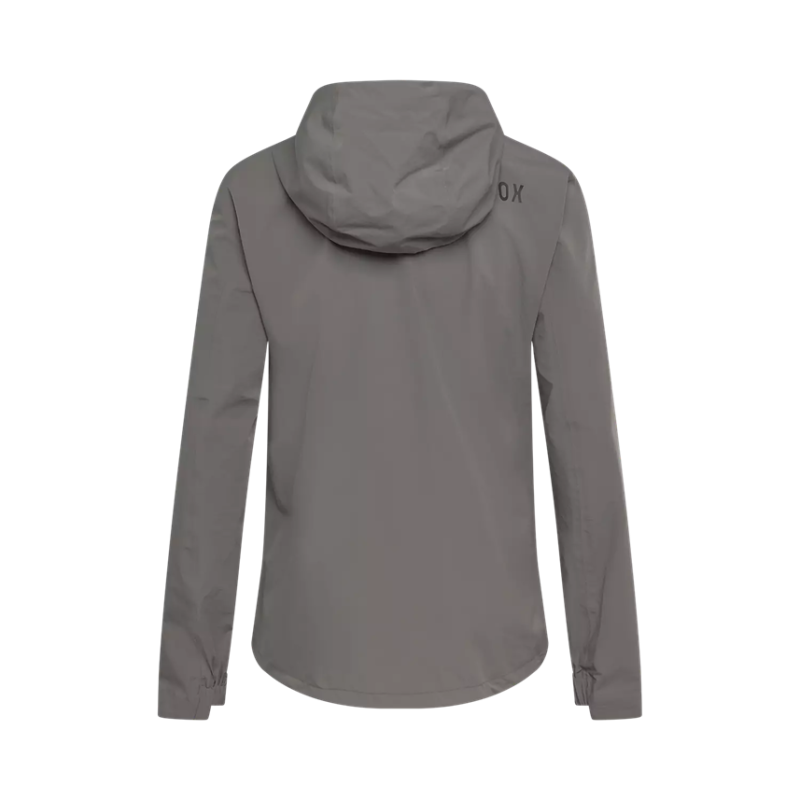 Fox Ranger 2.5L Gris – Chaqueta Impermeable MTB Ligera y Transpirable