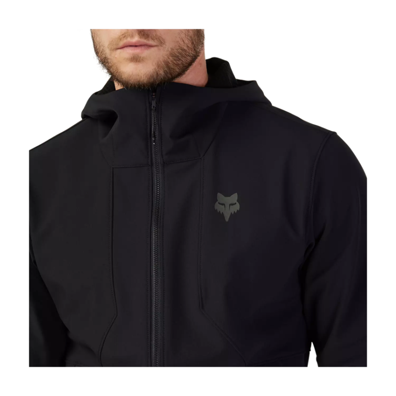 Fox Ranger Fire Negro | Chaqueta MTB Impermeable y Cálida