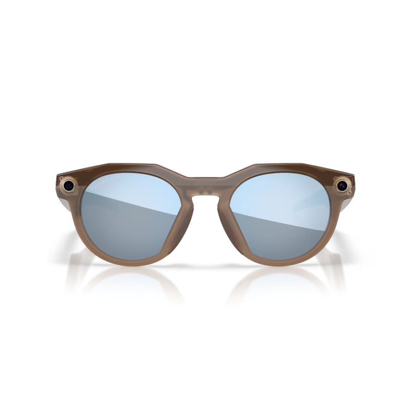 OAKLEY META HSTN BROWN SMOKE LENTE PRIZM DEEP WATER POLARIZE