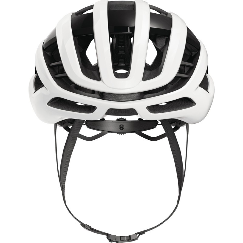 ABUS AirBreaker 2.0 Shiny White – Casco de carretera ligero