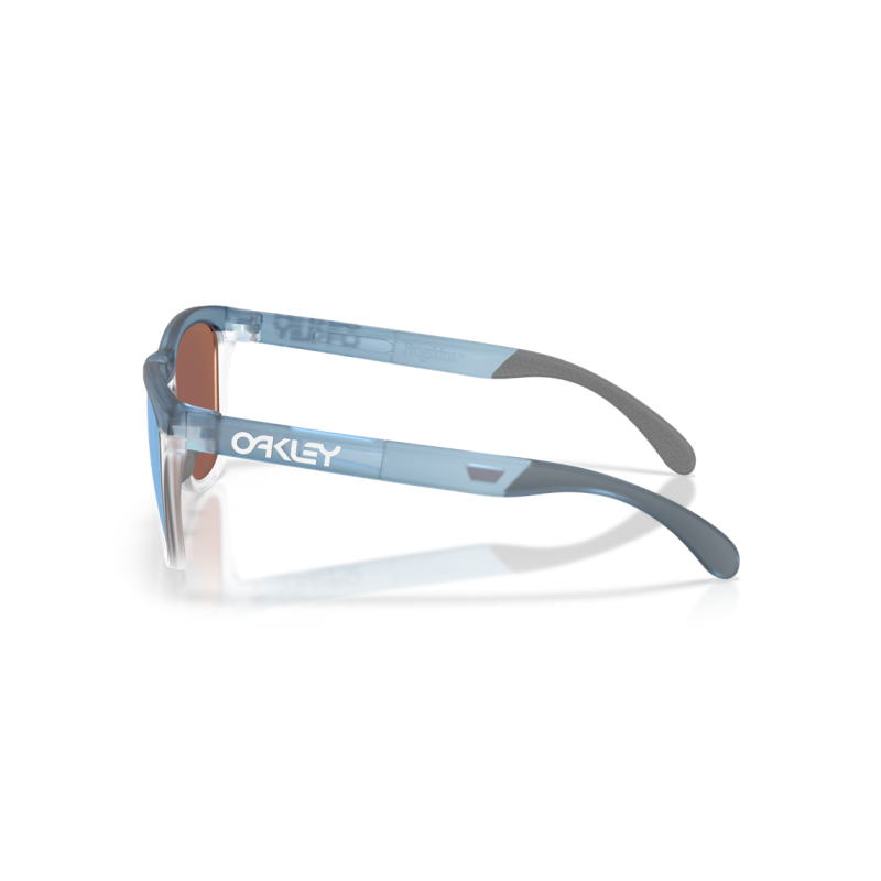 Oakley Frogskins Range XL transparente com lente prizm deep water polarizada
