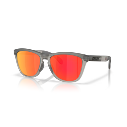Oakley Frogskins Range XL matte grey smoke/grey ink Lentes prizm ruby