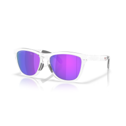 OAKLEY FROGSKINS RANGE XL MATTE CLEAR LENTE PRIZM VIOLET 950