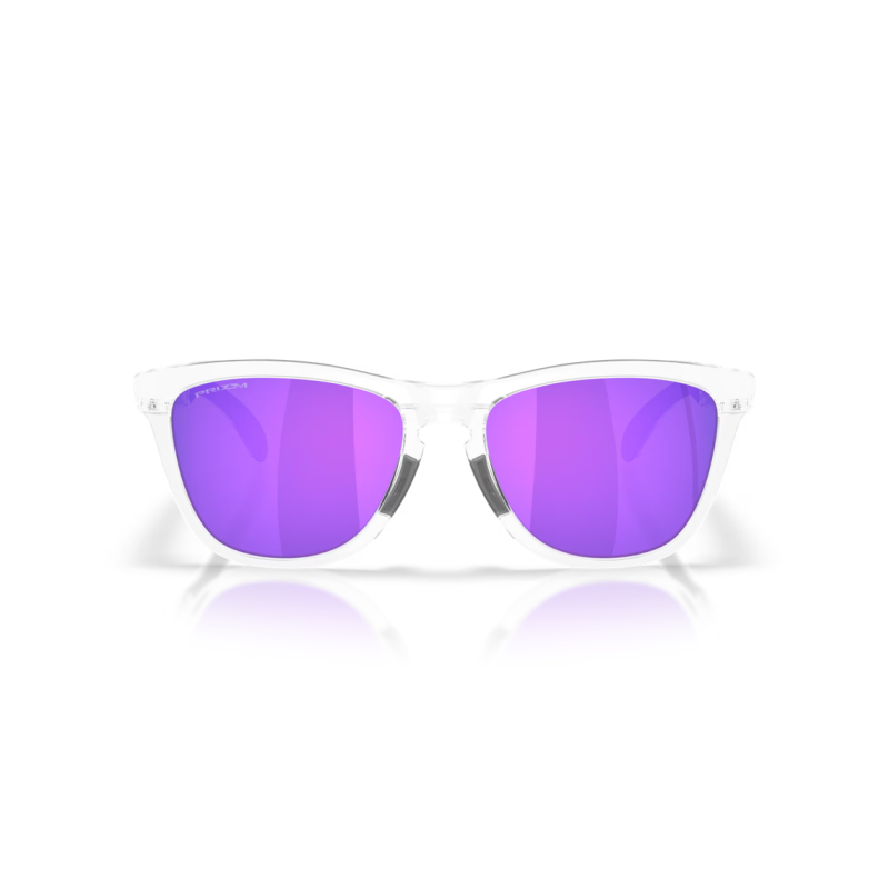 OAKLEY FROGSKINS RANGE XL MATTE CLEAR LENTE PRIZM VIOLET 950