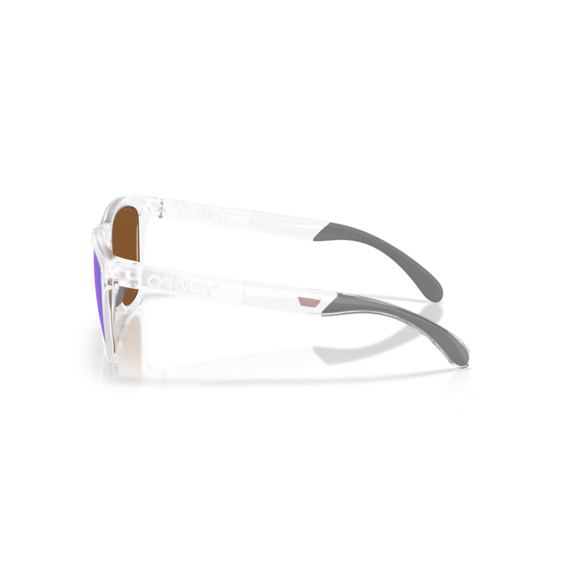 OAKLEY FROGSKINS RANGE XL MATTE CLEAR LENTE PRIZM VIOLET 950