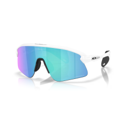 Oakley Stunt Devil Matte White lente Prizm Sapphire OO9517-0439