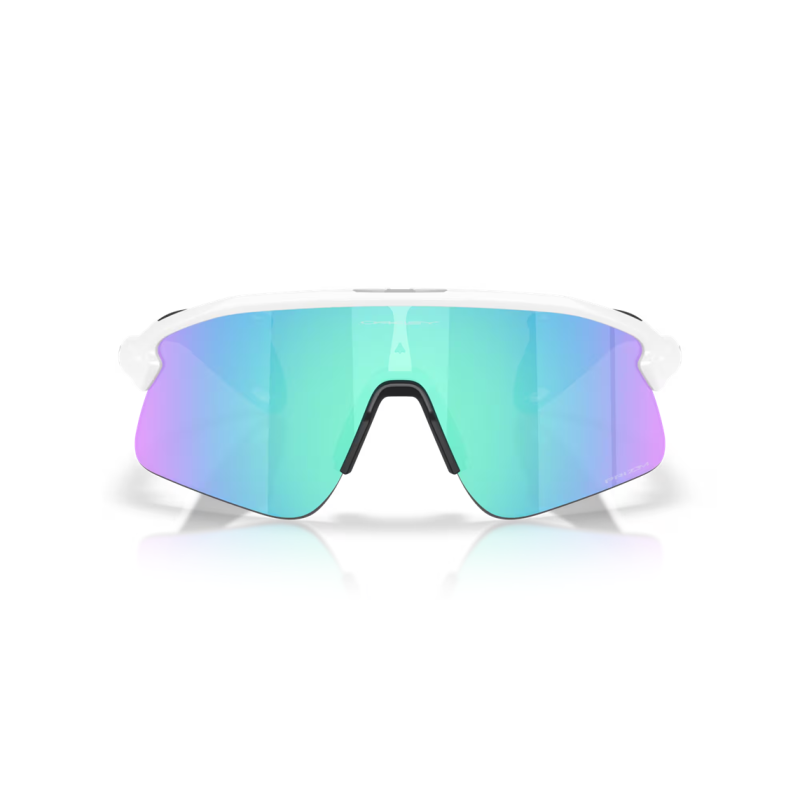 Oakley Stunt Devil Matte White lente Prizm Sapphire OO9517-0439