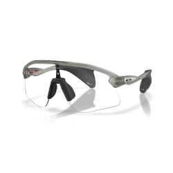 OAKLEY STUNT DEVIL S MATTE GREY INK LENTE CLEAR TO BLACK IRI