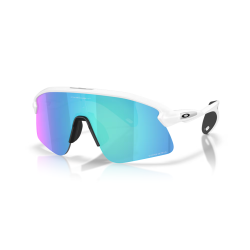 Oakley Stunt Devil S matte white Lentes prizm sapphire OO9518-0436