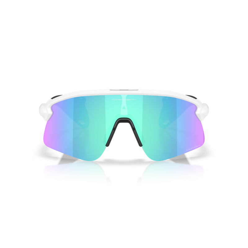 OAKLEY STUNT DEVIL S MATTE WHITE LENTE PRIZM SAPPHIRE 951804