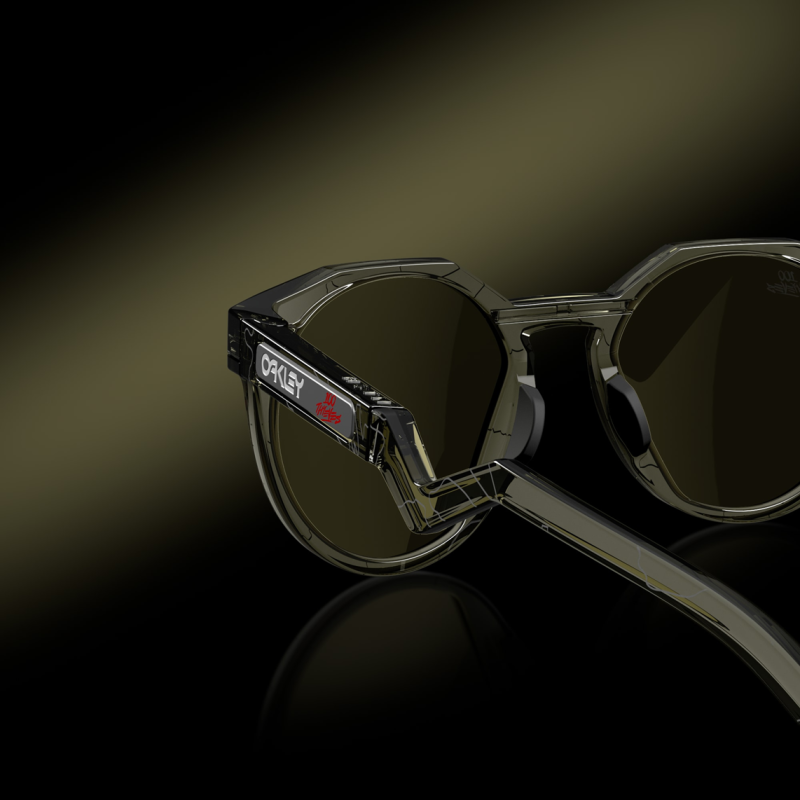 Oakley Hstn 100 Thieves Collection grey smoke lentes prizm gaming 2.0