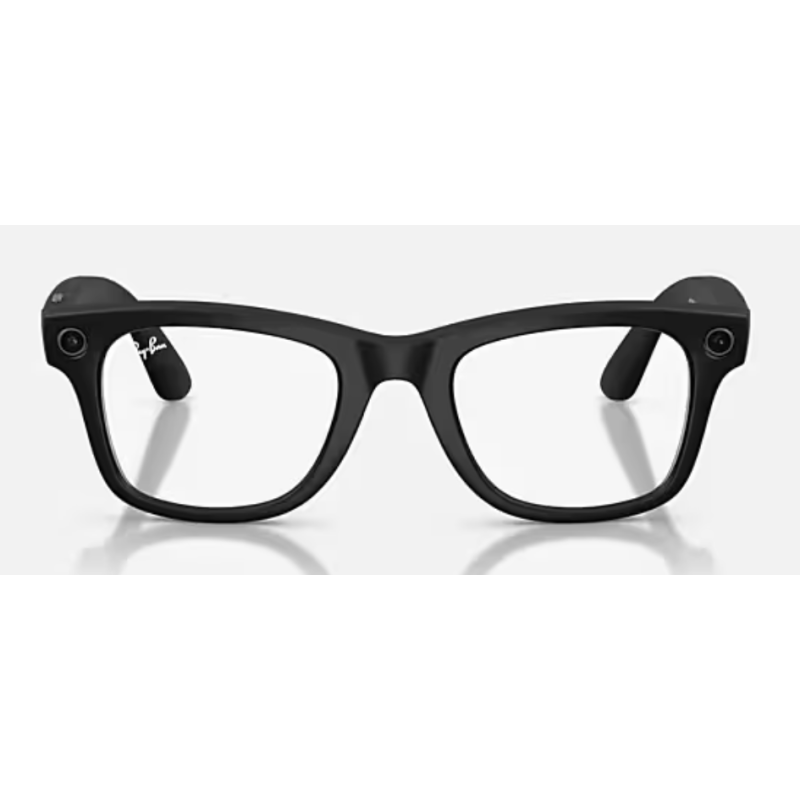 Ray-Ban Meta Wayfarer Gen 2 Matte Black lente Clear RW4012 601SSB 50