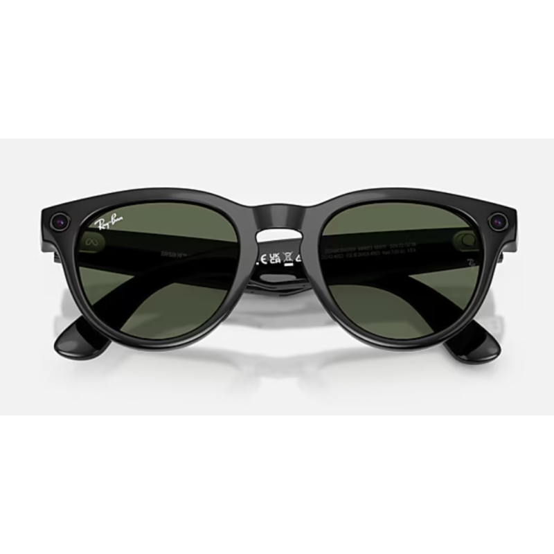 RAY-BAN META HEADLINER GEN 2 BRILLANTE NEGRO LENTE G-15 VERD