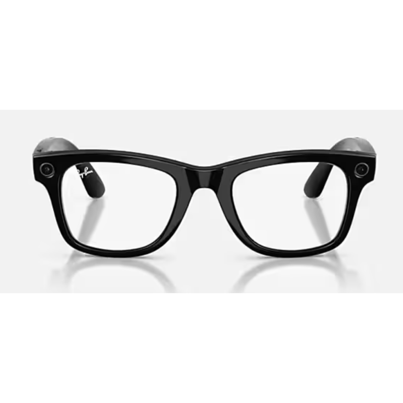 Ray-Ban Meta Wayfarer Gen 2 Brillante Negro lentes Transitions
