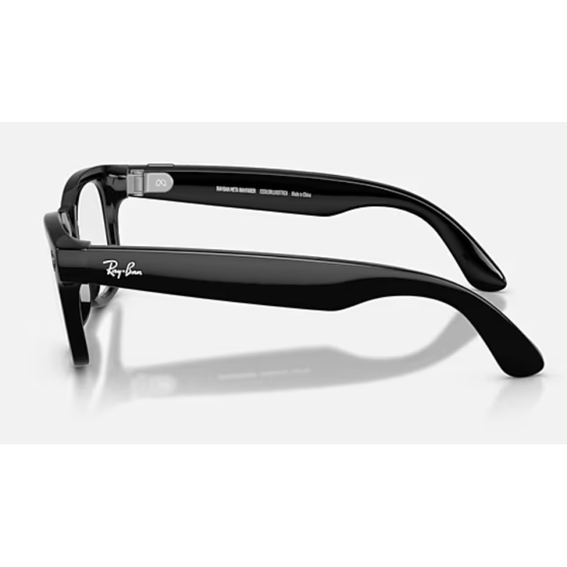 Ray-Ban Meta Wayfarer Gen 2 Brillante Negro lentes Transitions