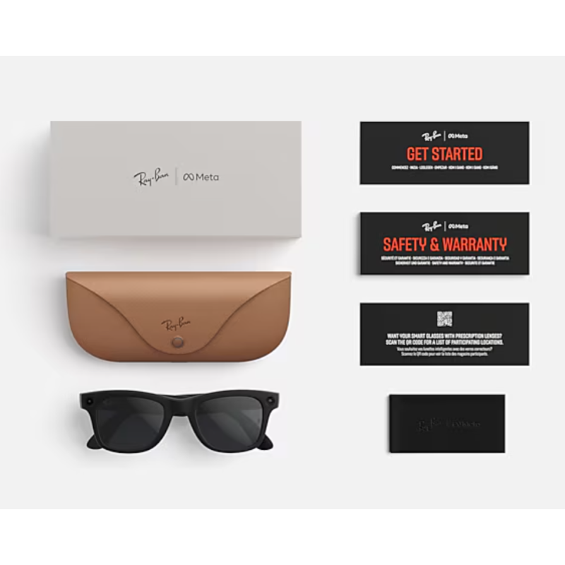 Ray-Ban Meta Wayfarer Gen 2 Preto Brilhante com lentes Transitions