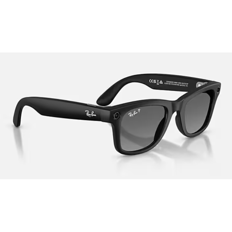 RAY-BAN META WAYFARER GEN 2 MATE NEGRO LENTES GRAFITO