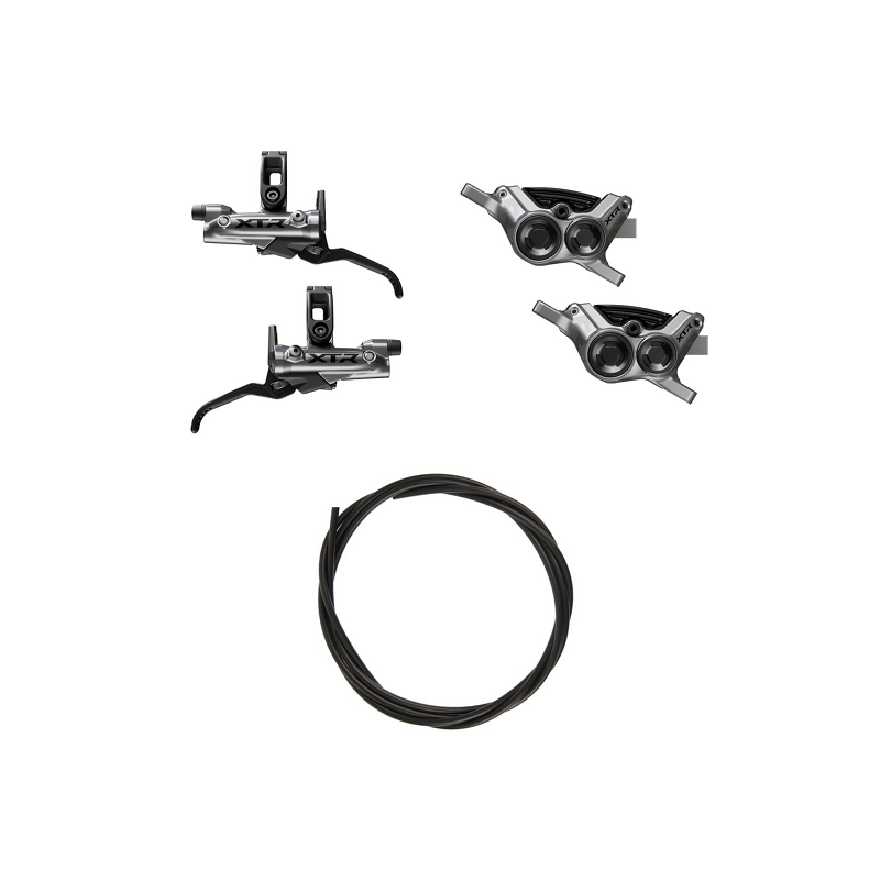 Kit de atualização de travões Shimano XTR 4 Pistões BL-M9220/BR-M9220