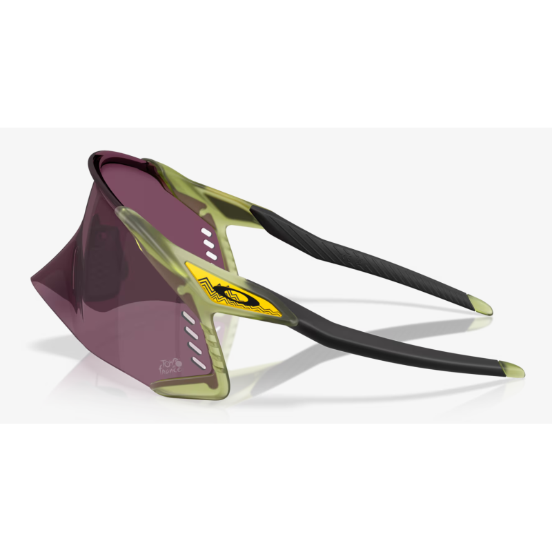 Oakley Velo Kato Tour De France 2026 transparent fern prizm road black