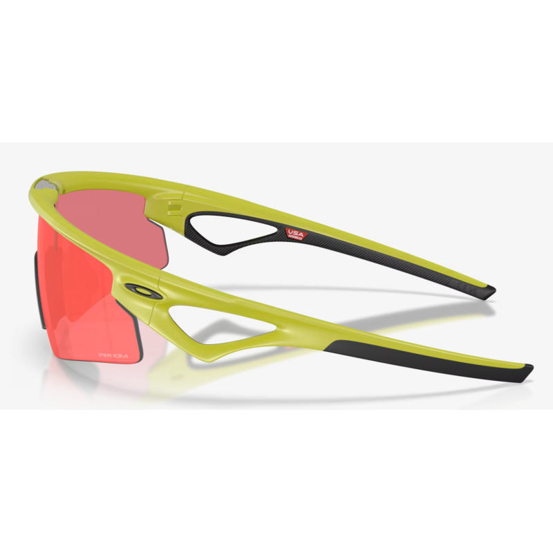 Oakley Sphaera Strike Matte Cactus com lente Prizm Trail Torch OO9531-0637