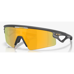 Oakley Sphaera Strike Matte Carbon com lentes Prizm 24k polarizadas 953103